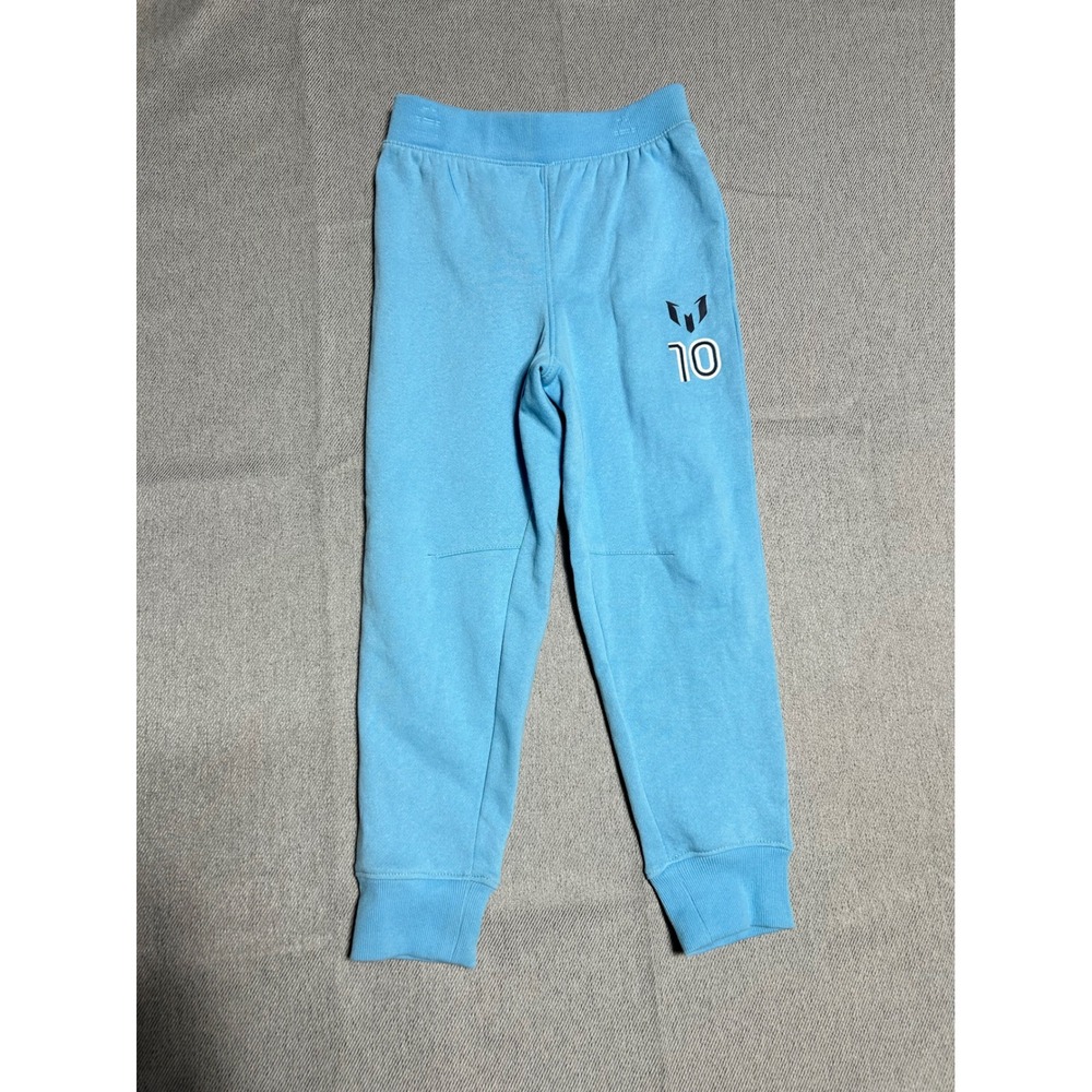 Messi Collection Jogger Pants Kids Size 6 Blue Lionel Messi 10 Soccer Sweatpants